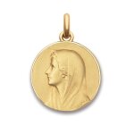 M�daille becker vierge au voile