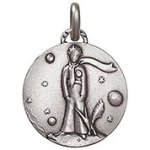 Monnaie de paris - m�daille petit prince au renard