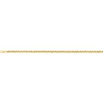 Orfva bracelet maille jaseron 18cm (or jaune 9k)