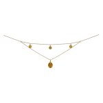 Orfva collier 2 rangs vierge miraculeuse (or jaune)