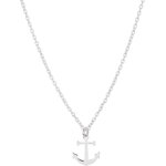 Orfva collier ancre marine argent