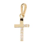 Orféva croix art déco (or jaune 9k) Orféva croix art déco (or jaune 9k)