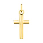 Orféva croix baton or jaune 9k Orféva croix baton or jaune 9k