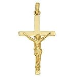 Orfva croix et christ fil plat