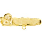Orfva epingle de bb petit ange or jaune 9k