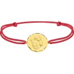 Orfva gourmette ange cordon rouge en or jaune