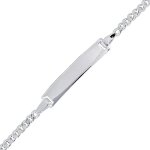 Orfva gourmette bb argent massif