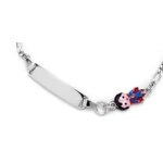 Orfva gourmette bb super hro argent massif
