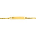 Orfva gourmette bb maille fantaisie or jaune