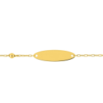 Orfva gourmette bb petite boule (or jaune 9k)