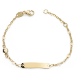 Orfva gourmette bb poisson or jaune