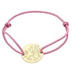 Orfva gourmette la fe galipette - les papillons en or jaune