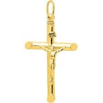 Orfva grande croix christ or jaune