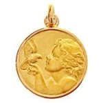 Orfva mdaille ange  la colombe
