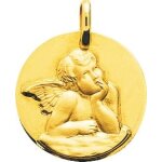 Orfva mdaille de l'ange (or jaune 9k)