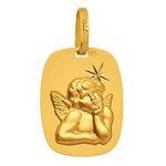 Orfva mdaille ange rectangle toil