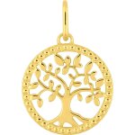 Orfva mdaille arbre de vie ajour perl or jaune