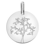 Orfva medaille arbre de vie en fleurs