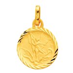 Orfva mdaille archange saint - michel cisele (or jaune)