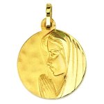 Orfva medaille bapteme vierge