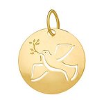 Orfva mdaille colombe ajoure