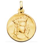 Orfva mdaille notre - dame de paris satine or jaune