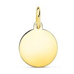 Orf�va m�daille jeton d'or brillant or jaune
