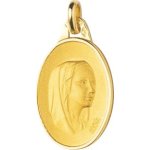 Orf�va m�daille ovale vierge douceur (or jaune)