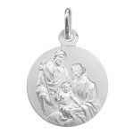 Orf�va m�daille sainte famille (argent)
