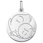 Orfva mdaille vierge / enfant (argent)