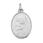 Orfva mdaille vierge  l'enfant bord polis