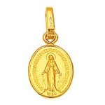 Orfva mdaille vierge miraculeuse