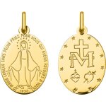 Orfva mdaille vierge miraculeuse moderne (or jaune 9k)