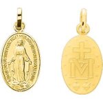 Orfva mdaille vierge miraculeuse en plaqu or