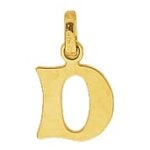 Orfva pendentif alphabet lettre d