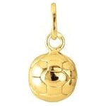 Orfva pendentif ballon de foot (plaqu or)
