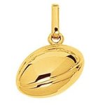 Orféva pendentif ballon de rugby Orféva pendentif ballon de rugby