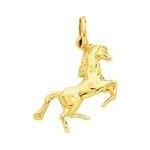 Orfva pendentif cheval cabr or jaune 9k