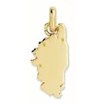 Orfva pendentif corse contour en or jaune 9k