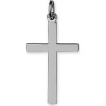 Orf�va pendentif croix fil plat