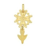 Orfva pendentif croix huguenote