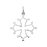 Orfva pendentif croix occitane (argent)