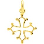 Orféva pendentif croix occitane (or jaune 9 carats) Orféva pendentif croix occitane (or jaune 9 carats)