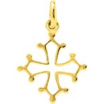 Orfva pendentif croix occitane (plaqu or)