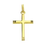 Orfva pendentif croix polie facette