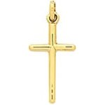 Orf�va pendentif croix tube rond