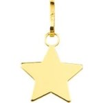 Orfva pendentif mon etoile (or jaune 9k)