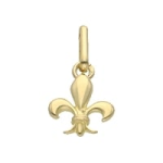 Orfva pendentif fleur de lys or jaune
