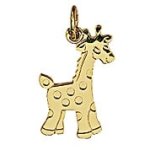 Orf�va pendentif girafe