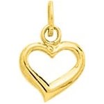 Orfva pendentif joli coeur or jaune